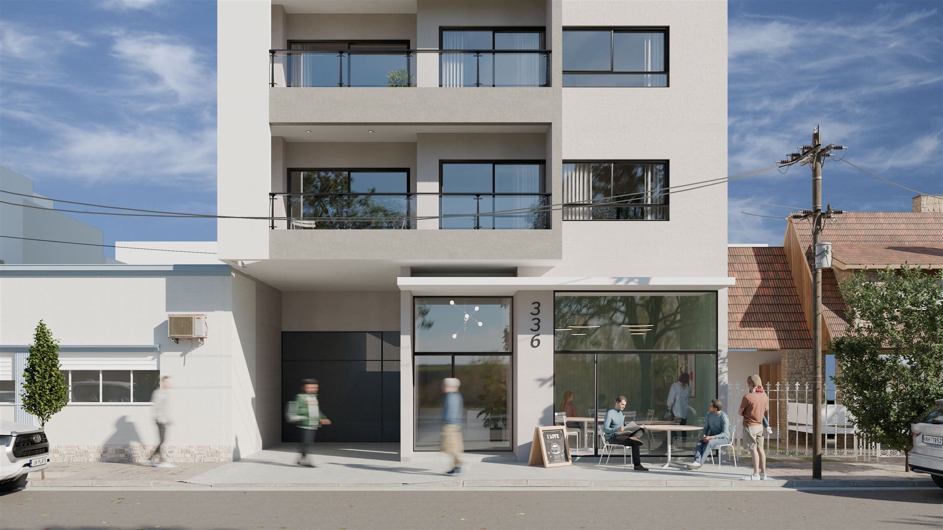 Planta baja de Torre Moreno con el local comercial